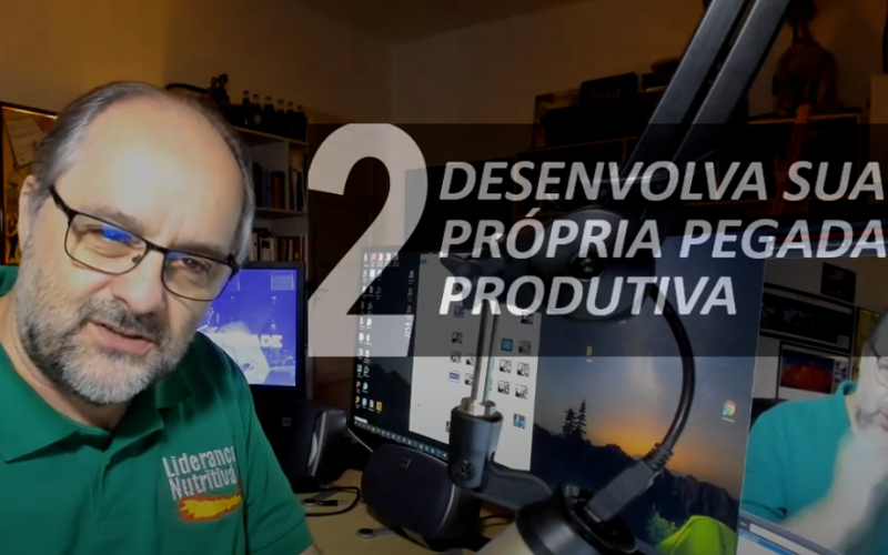 Minuto da Produtividade 2 – Desenvolva sua própria pegada produtiva